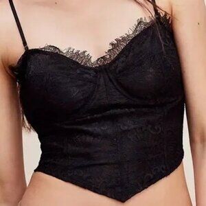 Free People Intimately Corset in Black